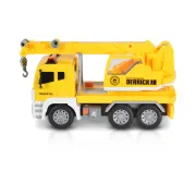Camion cu macara, 30 cm, Moni, Galben