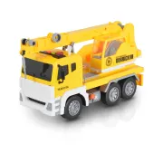 Camion cu macara, 30 cm, Moni, Galben