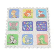 Covor puzzle moale cu 9 piese - Safari, Moni