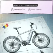 Bicicleta Electrica Corwin 28122 - 28 Inch, 490mm, Albastru