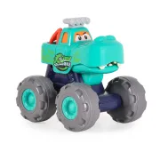 Jucarie Monster Truck Hola - Crocodil, cu roti libere