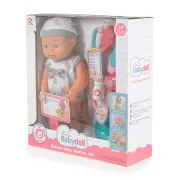 Papusa cu accesorii Tutu Love, cu stetoscop si sunet, Hippo, 31 cm