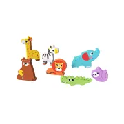Puzzle animalute Tooky Toy - 8 piese groase