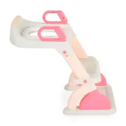 Adaptor toaletă cu scara Murray pentru bebelusi, Cangaroo, Roz