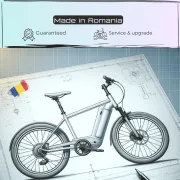 Bicicleta Electrica Corwin 28426 - 28 Inch, motor central, XL, Albastru