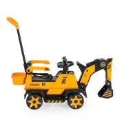 Excavator electric Bumblebee Ride-on pentru copii 3+