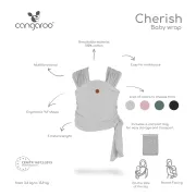 Ham bebelusi Cherish, Moni, Negru