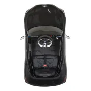 Masinuta electrica BO BMW i4 pentru copii 3 ani+, acumulatori si telecomanda, usi care se deschid, centura, pornire buton, Negru