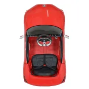 Masinuta electrica BO BMW i4 pentru copii 3 ani+, acumulatori si telecomanda, usi care se deschid, centura, pornire buton, Rosu