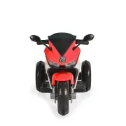 Motocicleta electrica copii 3 ani+ BO Hurricane, 6V MP3/USB acumulator si lumini led , Rosu