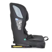 Scaun auto copii iDrive Phantom cu Isofix, de la 6 luni - 12 ani, Cangaroo, Negru