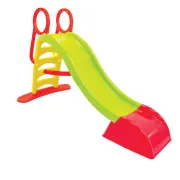 Tobogan mare copii 2 ani+, lungime 180 cm, Mochtoys, Verde-Rosu