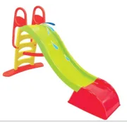 Tobogan mare copii 2 ani+, lungime 180 cm, Mochtoys, Verde-Rosu