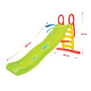 Tobogan mare copii 2 ani+, lungime 198 cm, Mochtoys, Verde