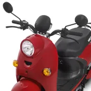 Scuter Electric, 2000W, Fara Permis, Voltarom S2, autonomie pana la 60 km, Visiniu