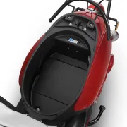 Scuter Electric, 2000W, Fara Permis, Voltarom S2, autonomie pana la 60 km, Visiniu