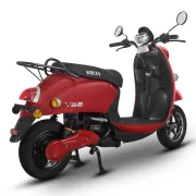 Scuter Electric, 2000W, Fara Permis, Voltarom S2, autonomie pana la 60 km, Visiniu