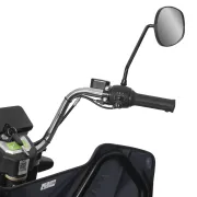 Triciclu Electric, FARA Permis, Motor 3900W, Voltarom Hercules, Tuk Tuk, 72V, 45Ah, pana la 50km autonomie, Gri
