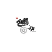 Frana spate pe disc HJ-MD16, adaptor IS, rotor 160 mm, accesorii incluse, negru