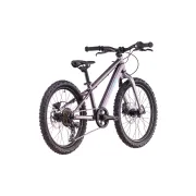 Bicicleta Copii Cube Acid 200 Disc Galactic Cyan 2026 - 20 inch, Violet-Albastru