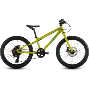 Bicicleta Copii Cube Acid 200 Disc Lizard Blue 2026 - 20 inch, Galben-Albastru