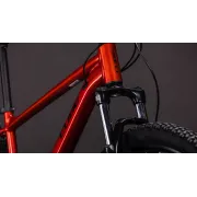 Bicicleta Mtb Cube Aim One Sundowner Black 2026 - 27.5 Inch, S, Rosu
