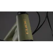 Bicicleta Mtb Cube Aim Slx Dustyolive Gold 2026 - 29 Inch, M, Verde