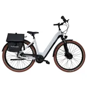 Bicicleta electrica Prophete 52342 - 28 inch, M, Alb-Negru