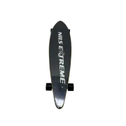 Longboard Nils Extreme - 103 x 25 Cm, Negru-Albastru