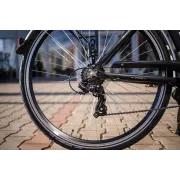 Bicicleta electrica Prophete 52230 - 28 inch, M, Negru