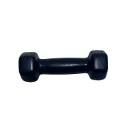 Gantera Vinil Aerobic - 2 Kg, Negru