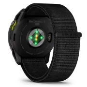 Garmin Enduro 3 - ceas ultra multisport cu GPS - ramă gri din titanium DLC si curea textilă neagră