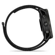 Garmin Enduro 3 - ceas ultra multisport cu GPS - ramă gri din titanium DLC si curea textilă neagră