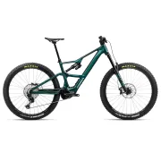 Bicicletă electrică eMTB Trail Orbea RISE LT H10 - Escape Green | Splash Ice Green (Gloss)
