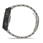 Garmin - quatix 7x Solar Titanium - ceas inteligent premium cu GPS cu functii avansate pentru sport si navigatie