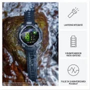 Garmin INSTINCT 3 - 45 mm AMOLED negru - smartwatch robust cu GPS
