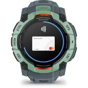 Garmin INSTINCT 3 - 50 mm AMOLED verde Neo Tropic - smartwatch robust cu GPS