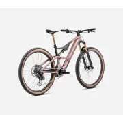 Bicicletă electrică eMTB Trail Orbea RISE LT M10 420W - Desert Rose | Carbon Raw (Matt)
