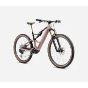 Bicicletă electrică eMTB Trail Orbea RISE LT M10 420W - Desert Rose | Carbon Raw (Matt)