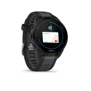 Garmin - Forerunner 165 ceas multisport cu GPS AMOLED - negru - gri Slate Grey