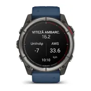 Garmin - Quatix 8 AMOLED 51 mm - ceas inteligent nautic GPS