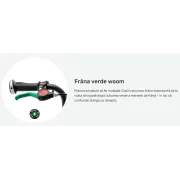 Bicicleta copii Woom 3 AUTOMAGIC cu roti 16" portocaliu intens alb