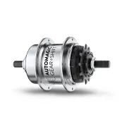 Bicicleta copii Woom 3 AUTOMAGIC cu roti 16" portocaliu intens alb