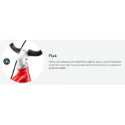 Bicicleta copii Woom 3 AUTOMAGIC cu roti 16" portocaliu intens alb