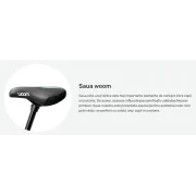 Bicicleta copii Woom 3 AUTOMAGIC cu roti 16" portocaliu intens alb