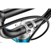 Bicicleta copii Woom 4 Go cu roti 20" albastru metalic