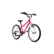 Bicicleta copii Woom 4 Go cu roti 20" roz Hot Pink
