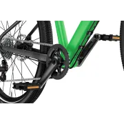 Bicicleta copii Woom 5 Explore cu roti 24" verde Jungle Green
