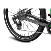 Bicicleta copii Woom 5 Explore cu roti 24" verde Jungle Green