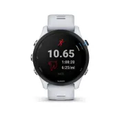 Garmin - Forerunner 255 Music ceas multisport cu GPS - alb